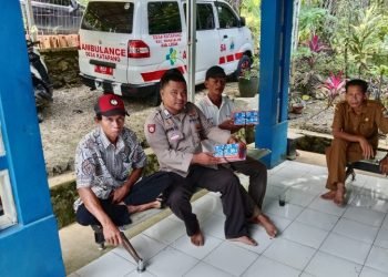 Dialog Dengan warga Ini Cara Bhabinkamtibmas Polsek Wanasalam Polres Lebak Sampaikan Pesan Kamtibmas