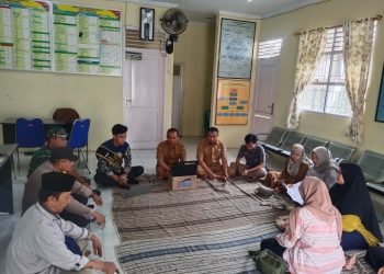 Tekan Stunting Dan Gizi Buruk, Personel Bhabinkamtibmas Polsek Mancak Polres Cilegon Polda Banten Dampingi Kader Posyandu