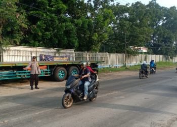 Melalui Strong Point Pagi, Polsek Jawilan Polres Serang Hadir di Tengah Masyarakat