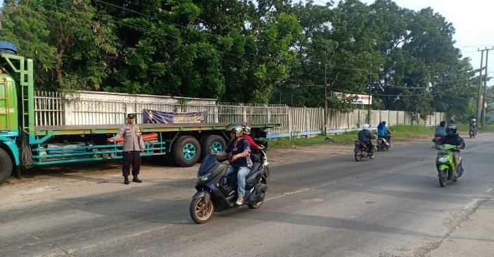 Melalui Strong Point Pagi, Polsek Jawilan Polres Serang Hadir di Tengah Masyarakat