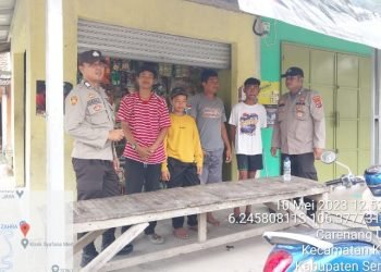 Antisipasi Gangguan Kamtibmas  Polsek Kopo Polres Serang Tingkatkan Patroli Dialogis Siang Hari