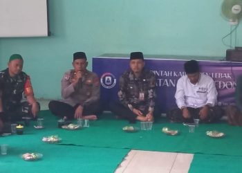 Kapolsek Lebakgedong Polres Lebak Menghadiri Acara Halal Bihalal Tingkat Kecamatan Lebakgedong