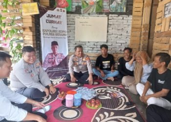 Kapolsek Kopo Polres Serang Dengar Aspirasi Warga Melalui Kegiatan Jumat Curhat