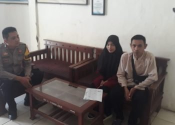 Bhabinkamtibmas Polsek Wanasalam Polres Lebak berikan  pesan – pesan  Kamtibmas