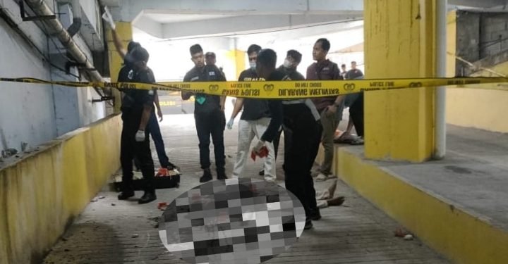 Penemuan Mayat, Polresta Serang Kota Evakuasi Korban yang Diduga Terjatuh Dari Lantai Empat