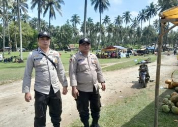 Dengan Cara Humanis Anggota Polsek Wanasalam Polres Lebak Ciptakan Situasi Kamtibmas Yang Aman, nyaman Dan Kondusif