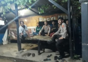 Cegah dan Ciptakan Rasa Aman dan Nyaman  Anggota Jaga Polsek Wanasalam Rajin Giat Patroli Malam