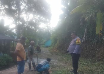 Menjaga Harkamtibmas, Bhabinkamtibmas  Polsek Bojonegara  Polres Cilegon Polda Banten Laksanakan Sambang dan Kunjungan