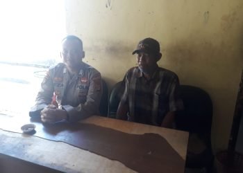Berkunjung Kepada warga Bhabinkamtibmas Polsek Wanasalam Polres Lebak Sampaikan Pesan Kamtibmas