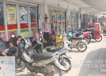 Antisipasi Gangguan Kamtibmas  Polsek Kopo Polres Serang Tingkatkan Patroli Dialogis Siang Hari