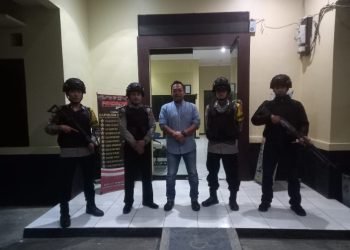 Kanit Reskrim Polsek Cikeusal Pimpin Apel Sispamako