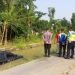 Satlantas Polres Cilegon Cek TKP Laka Lantas Tunggal