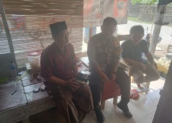 Guna Ciptakan Situasi Kondusif Bhabinkamtibmas Polsek Wanasalam  Polres Lebak Laksanakan Giat Program Quick Wins Presisi POLRI