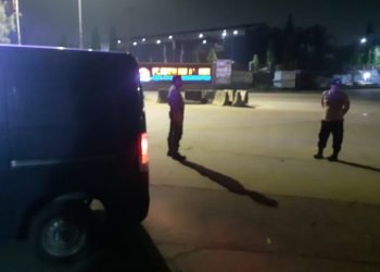 Cegah Tawuran pemuda dan Balap Liar di Malam hari!!! Polsek Cibeber Polres Cilegon Polda Banten lakukan KRYD malam hari