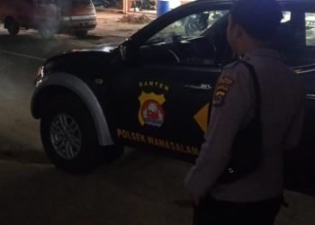 Giat Patroli Blue Light Cegah Kejahatan Jalanan di Laksanakan Polsek Wanasalam Polres Lebak