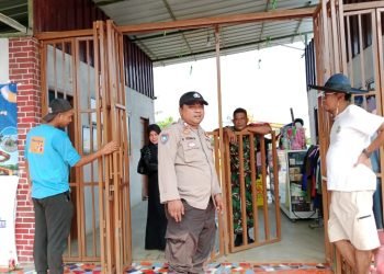 CEGAH GANGGUAN KAMTIBMAS ANGGOTA POLSEK WANASALAM LAKSANAKAN PATROLI TAMAN WISATA WATER PARK