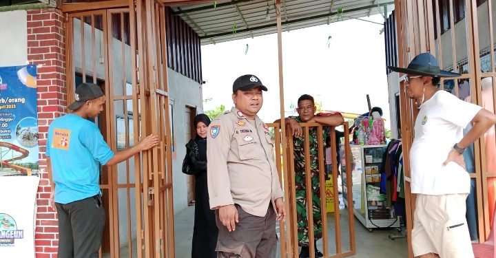 CEGAH GANGGUAN KAMTIBMAS ANGGOTA POLSEK WANASALAM LAKSANAKAN PATROLI TAMAN WISATA WATER PARK