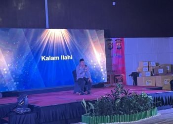 Kapolsek Kopo di Daulat Sebagai Qori pada Peringatan May Day