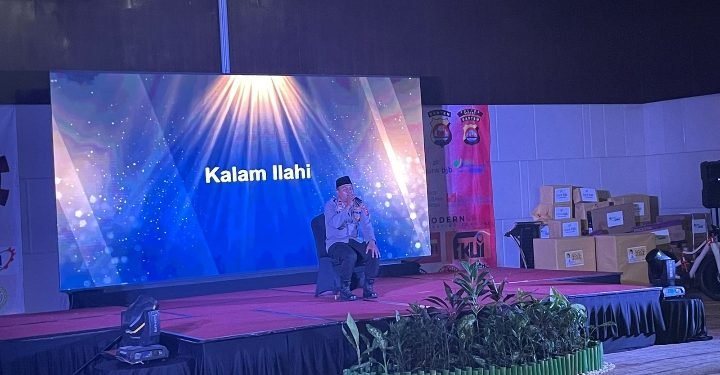 Kapolsek Kopo di Daulat Sebagai Qori pada Peringatan May Day