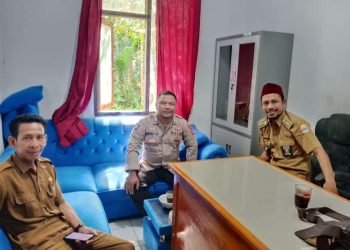 Guna Ciptakan Situasi Kondusif Bhabinkamtibmas Polsek Wanasalam Polres Lebak Laksanakan Giat Program Quick Wins Presisi POLRI