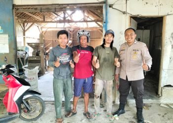 Bhabinkamtibmas Polsek Rangkasbitung Polres Lebak Laksanakan Program Quick Wins Presisi Polri