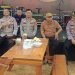 Jalin Silaturahmi Dengan Kades Nameng Kapolsek Rangkasbitung Polres Lebak Laksanakan Giat Sambang