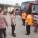 Berikan Rasa Aman, Personil Polsek  Cibeber hadir  di Area Rest area Lingkar Selatan Cibeber