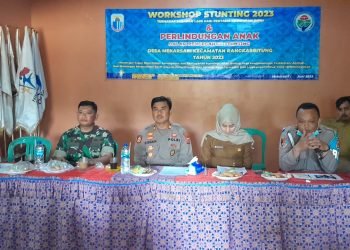 Sinergitas TNI POLRI Anggota Polsek Rangkasbitung Polres Lebak dan Babinsa Giat Penyuluhan Serta Sosialisasi