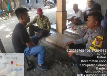 Antisipasi Tawuran Polsek Kopo Polres Serang Berikan Himbauan Kamtibmas Kepada Pelajar Melalui Kegiatan Patroli Rutin