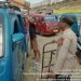 Anggota Polsek Rangkasbitung Polres Lebak Sambangi Sopir Angkot Terminal Kalijaga Sampaikan Pesan Kamseltibcarlantas