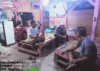 Polsek Sajira Polres Lebak Gelar Patroli Malam Hari Di Cegah Adanya Gangguan Kejahatan