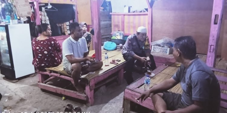 Polsek Sajira Polres Lebak Gelar Patroli Malam Hari Di Cegah Adanya Gangguan Kejahatan
