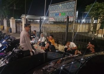 Kapolsek Rangkasbitung Polres Lebak Mengajak Para Remaja Untuk Ikut Jaga Kamtibmas