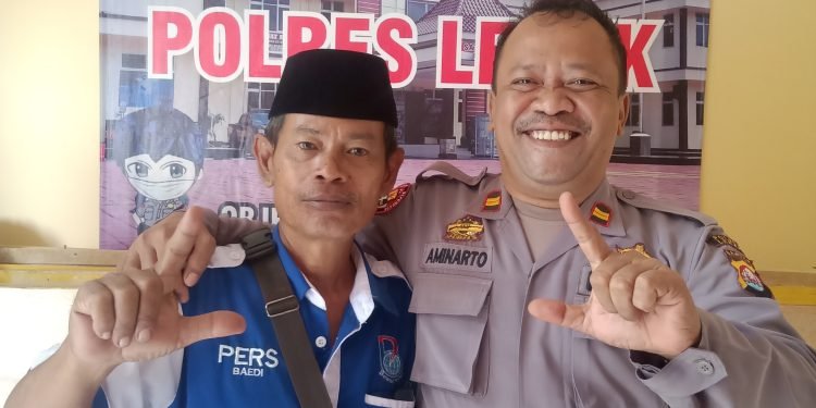 Kasie Humas Polres Lebak Polda Banten Tingkatkan Sinergitas Dengan Awak Media