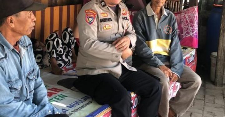 Polsek Cinangka Polres Cilegon Polda Banten Sambang DDS Dengan Komunitas OJek