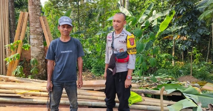 Polsek Cinangka Polres Cilegon Polda Banten Sambang Dan Galang Warga Binaan