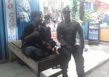Berkunjung Kepada warga Bhabinkamtibmas Polsek Wanasalam Polres Lebak Sampaikan Pesan Kamtibmas