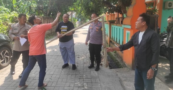 Satreskrim Polres Cilegon Polda Banten Datangi TKP Pria Tersengat Listrik