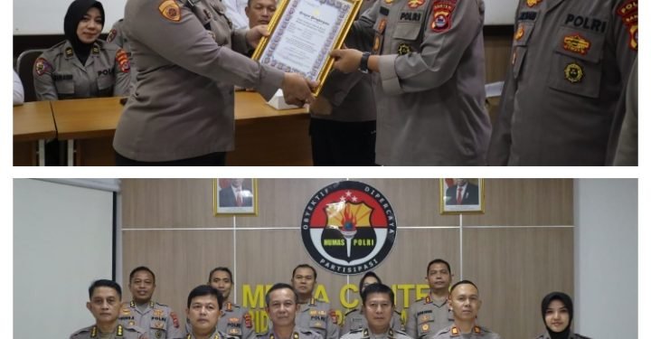Kapolda Banten Berikan Penghargaan Kepada Personel Berprestasi