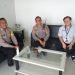 Eratkan Silaturahmi & Komunikasi aktif, Personil Polsek Cibeber sambangi Perusahan Gudang Djarum Cibeber