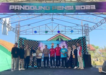 Kapolsek Cijaku Polres Lebak Menghadiri Pembukaan Perlombaan Pentas Seni PHBN Kemerdekaan RI Ke-78 Tahun 2023 Tingkat Kecamatan Cijaku