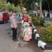 Bhabinkamtibmas Polsek Rangkasbitung Polres Lebak Temui Pedagang Kaki Lima Dijalan Iko Jatmiko Rangkasbitung