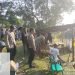Personil Polsek Leuwidamar, Polres Lebak PAM Turnamen Sepak Bola Antar RW Desa Jalupang mulya