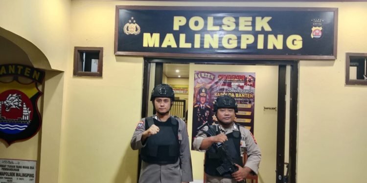 Antisipasi Adanya Ancaman Terhadap Mako, Polsek Malingping Polres Lebak Siap Siaga
