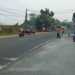 Polsek Cinangka Polres Cilegon Polda Banten Melaksanakan Strong Point Antisipasi Kepadatan Arus Lalu Lintas