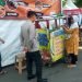 Bhabinkamtibmas Polsek Rangkasbitung Polres Lebak Temui Pedagang UMKM Dialun Alun Rangkasbitung