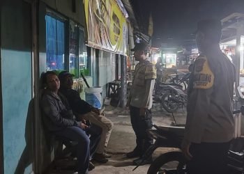 Antisipasi 3C (Curat, Curas, Curanmor), Gank Motor dan gangguan Kriminalitas lainnya, Polsek Anyar Polres Cilegon Polda Banten laksanakan Patroli Mobile Blue Light dan Dialogis di kewilayahan