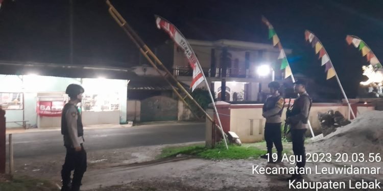 Jaga Kondusifitas Mako dan OTK, Polsek Leuwidamar Polres Lebak Perketat Sispam Mako