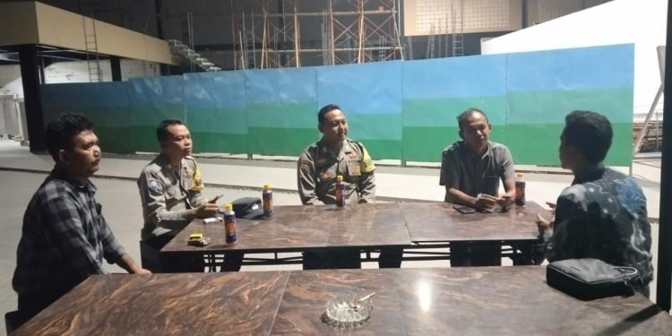 Personil Polsek Cibeber, Sosialisasikan pelayanan 110 di lingkungan bentola Cibeber