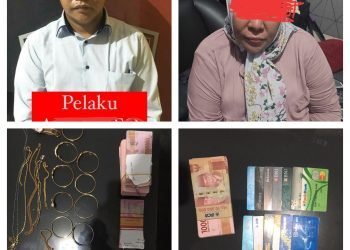 Polresta Serkot Ungkap Kasus Gendam Modus Tukar Uang Asing di Depan Bank BRI